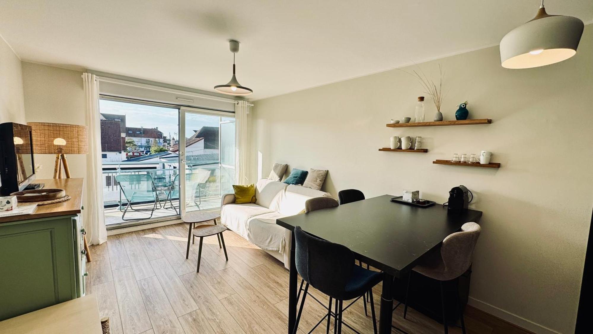 Appartement Centre Ville Stella-Plage Terrasse Sud-Ouest Dış mekan fotoğraf